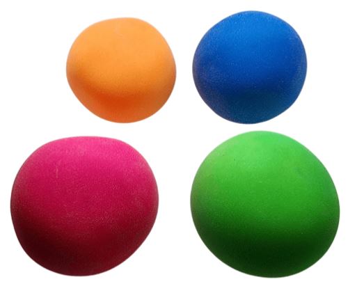 BALLE DE STRESS COLOREE ASST MATERIEL SPECIALISE A L ENFANCE Jouets sensoriels et outils anti stress